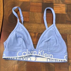 Calvin Klein Light Blue Bralette